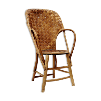 Chestnut armchair