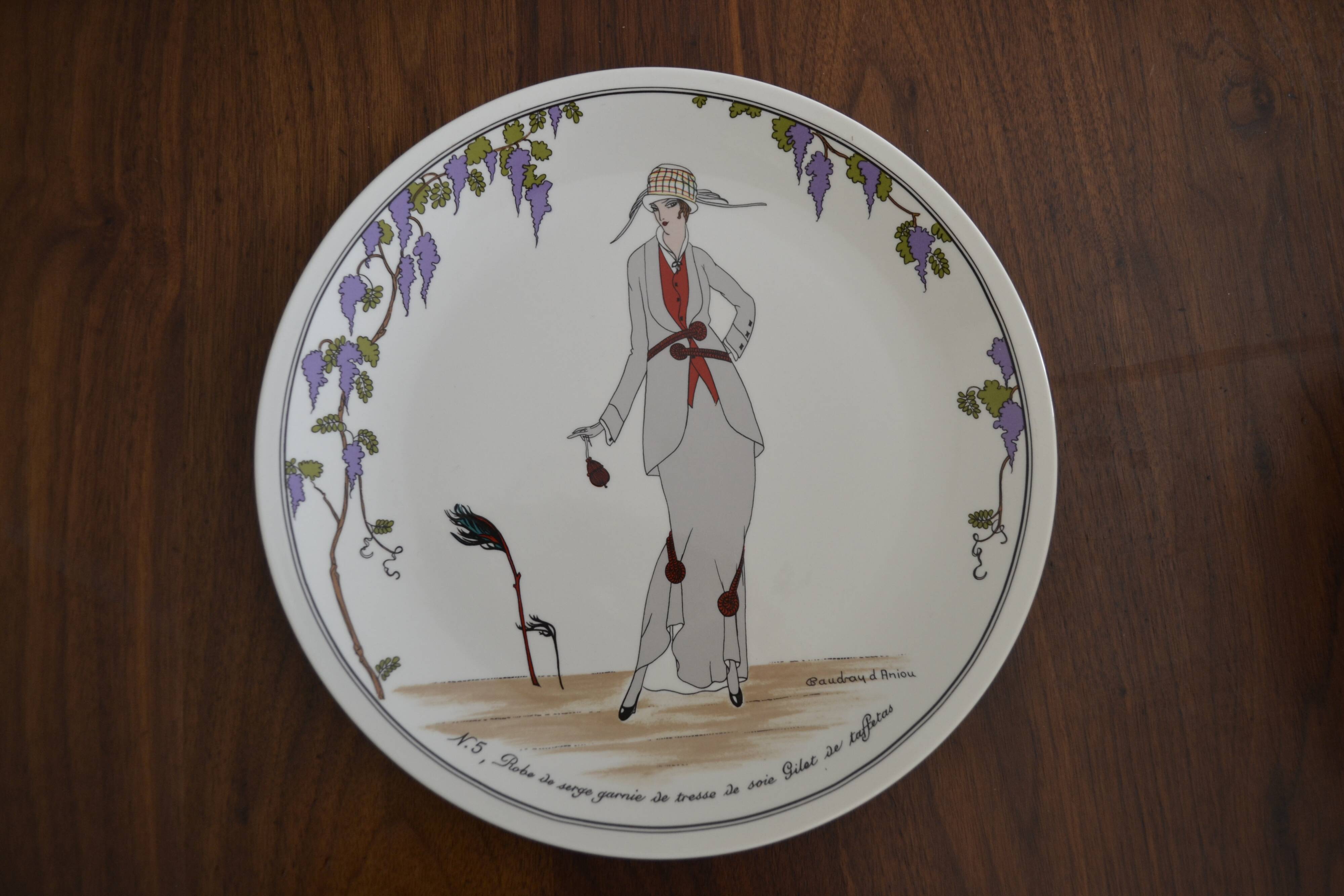 Plate Villeroy and Boch Design 1900 n°5