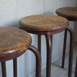 Tabourets d'atelier 1920 x3