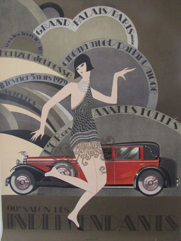 Affiche Salon des Indépendants - Monneret - 1979