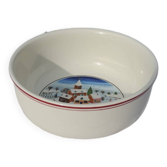 Vitro porcelain cereal bowl Villeroy & Boch naive Christmas model diameter 13 cm Laplau
