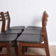 Set of 6 rosewood chairs, Denmark, 1960s