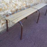 Former school bench