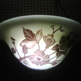 Two Vianne glassware wall light