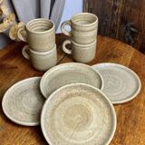 Niderviller stoneware coffee cups