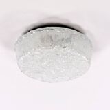 German vintage round ceiling lamp or wall lamp by Kaiser Idell, 1960s