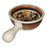 Old small ceramic pan HB Quimper