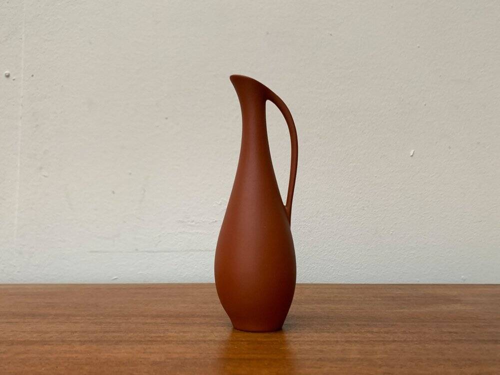 Ceramic Terra-Sigillata Carafe Vase from Mid-Century Germany, 1960s