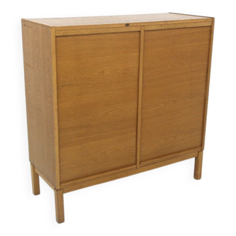 Notary cabinet in oak, Sweden, 1950