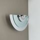 mirror glass post modern wall light by Hustadt Leuchten, 1980s