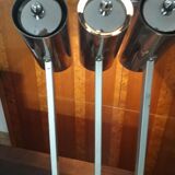 Chromed metal desk lamp 1970s