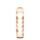 Carlo Nason. "Column" floor lamp in opalescent glass. 1970s/80s.