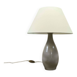 Lampe vintage en grès vernissé Jean Dubost