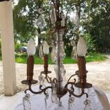 bronze chandelier