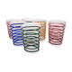 Advertising verres vintage huile croix vertes 60s