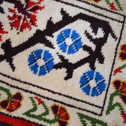 Tapis Vintage Savonnerie en Laine, Années 1970, Élégance Française