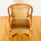 Rattan and wicker children's chair