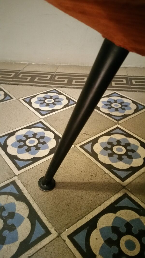 Fauteuil Wing chair Bergere easy chair années 50