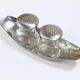 Wilhelm Wagenfeld Mid-Century Max & Moritz Salt Pepper Shakers, WMF, 1950s