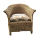 Rattan armchair