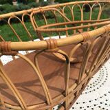 Rattan bassinet