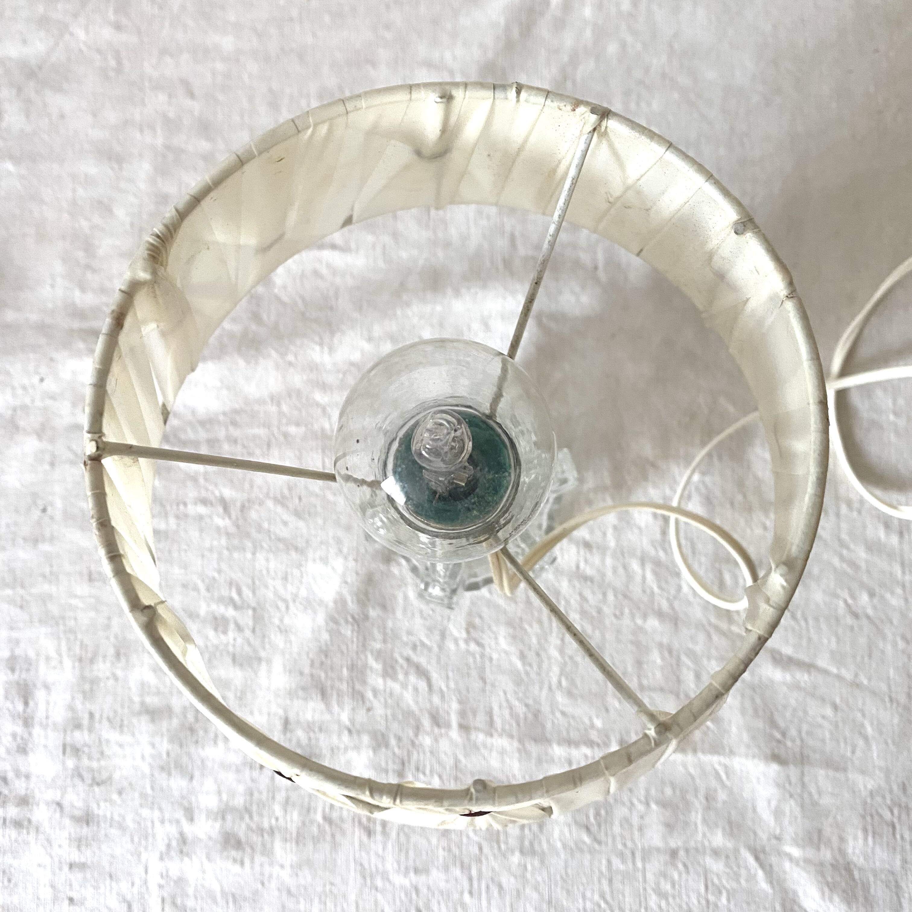 Murano glass bedside lamp from the 60s
