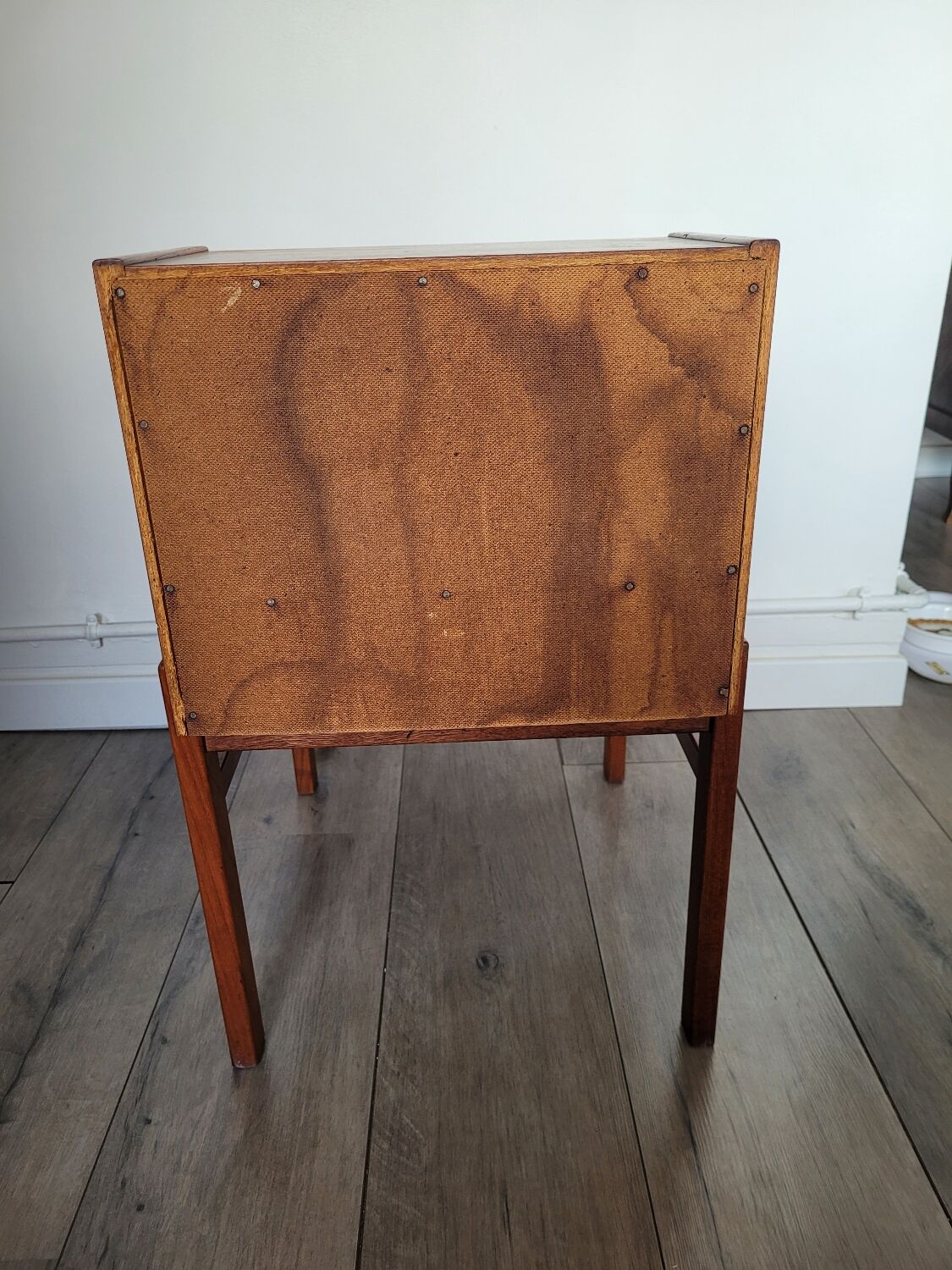 Teak bedside table with drawer - Design Sweden 1960