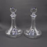 Pair of carafes decanter