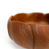 Handmade teak bowl