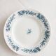 Round iron earth dish Longwy Cyrano