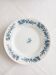 Plat rond terre de fer Longwy Cyrano