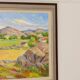 Original Swedish oil on canvas from the mid-century "Landscape" - Vintage and framed.