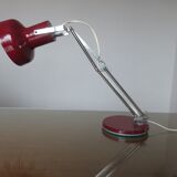 Articulated lamp in chromed metal and lacquered metal 60s 70s