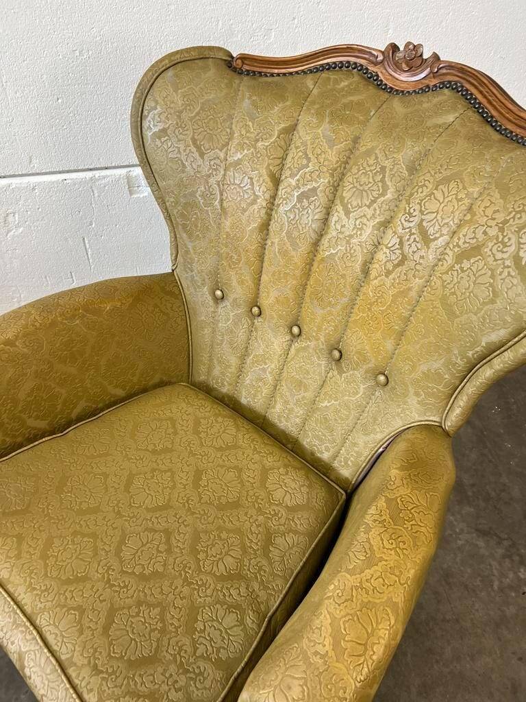 Vintage baroque one-seater armchair