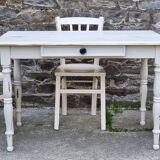 Luterma table and chairs set, shabby chic, 40s