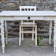 Luterma table and chairs set, shabby chic, 40s