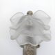 Art Deco wall light. Rose in glass paste.