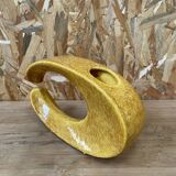 Abstract soliflore vase by Roberto Rigon for Bertoncello - Italy - 1960