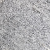 Wool gray turkish runner rug 262x96cm