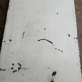 White metal industrial coffee table