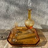 Service à liqueur en cristal Saint Louis, modèle 232