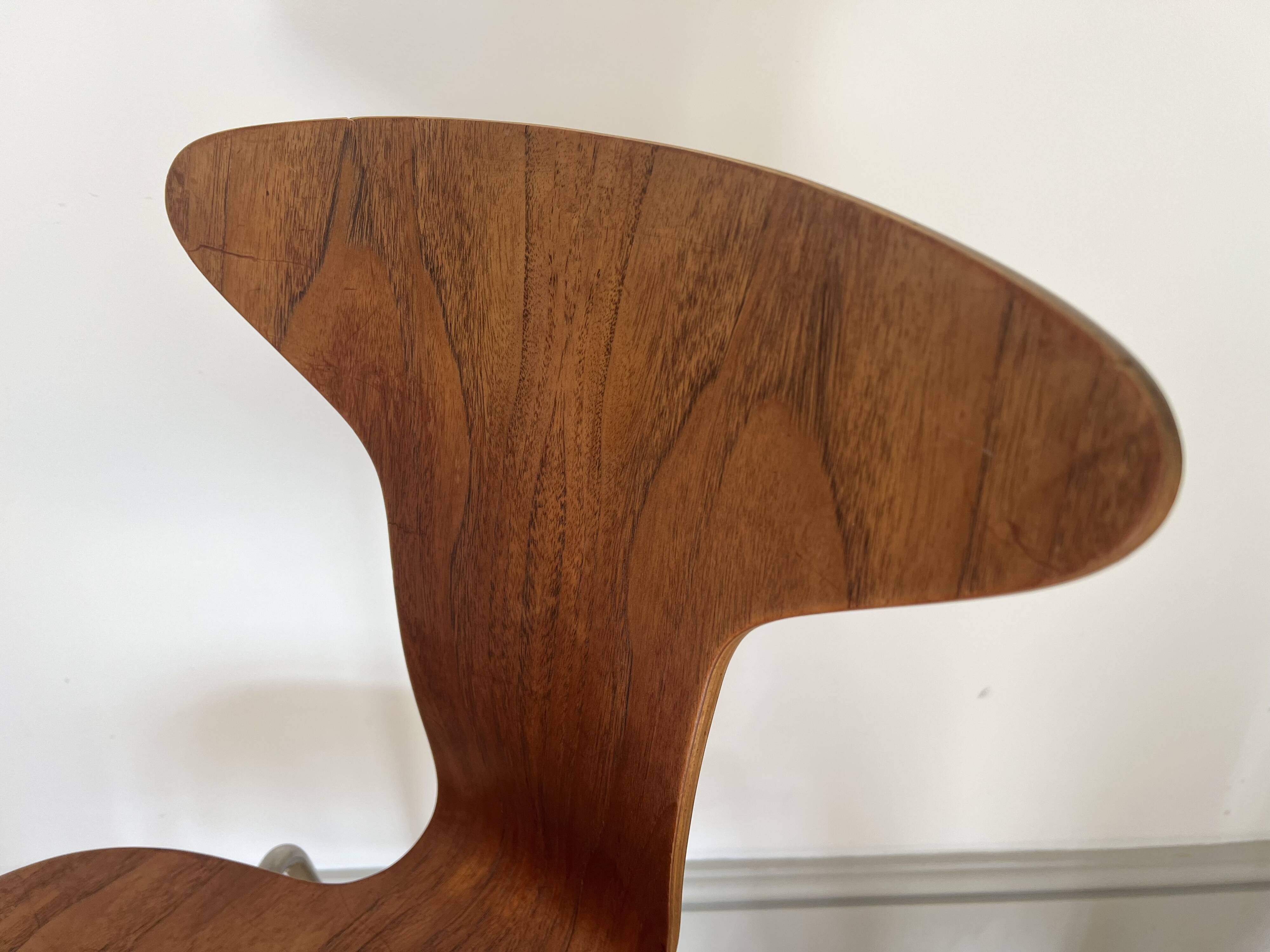 Original danois des années 1960 Arne Jacobsen 3105 / Munkegaard / Mosquito Chair