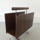 Vintage Magazine Rack in Wood, 1970s