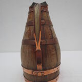 Old wooden cider pitcher