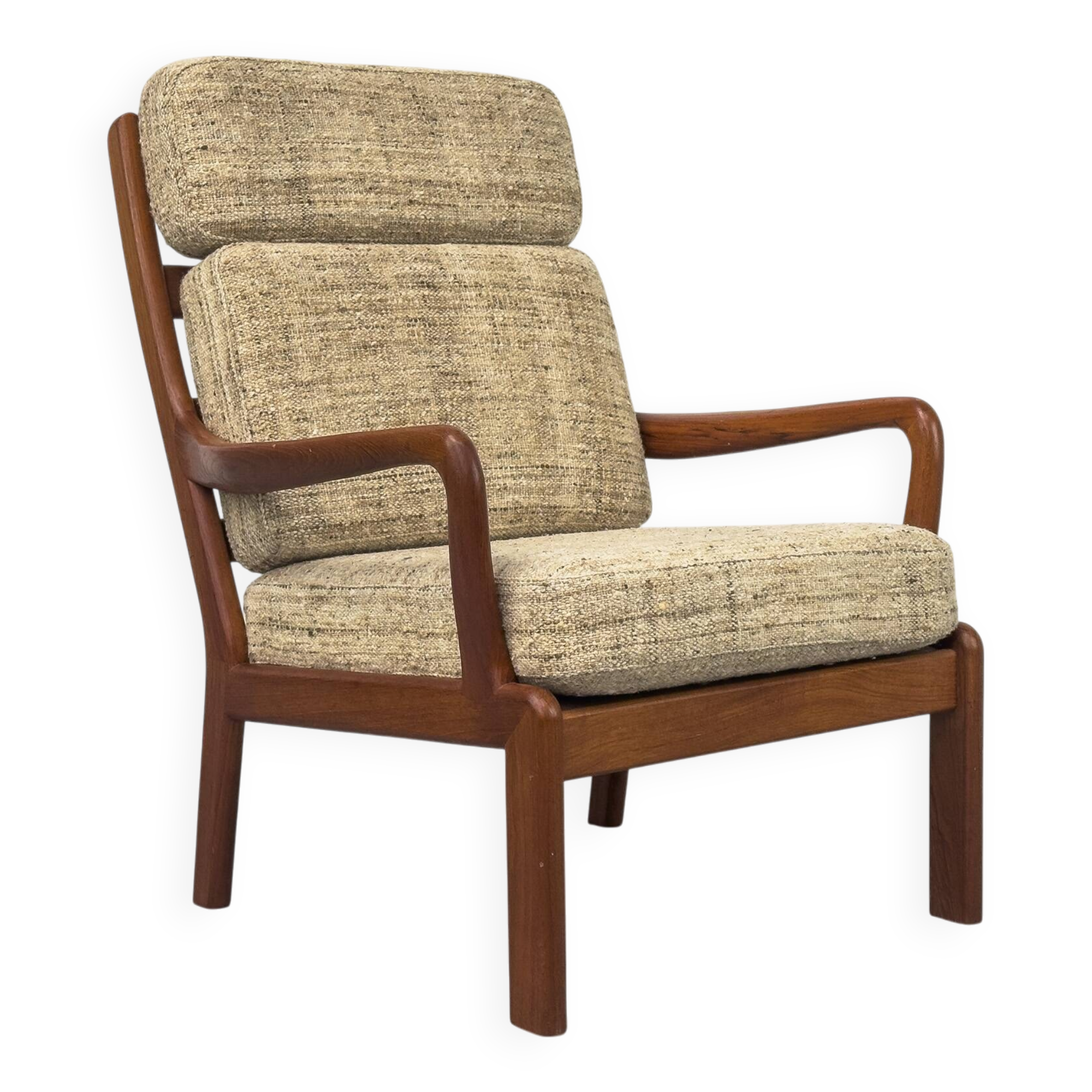 Mid-Century Lounge Chair by L. Olsen & Son, 1970s