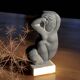 Sculpture after Amedeo Modigliani, nude woman signed A Crespelle