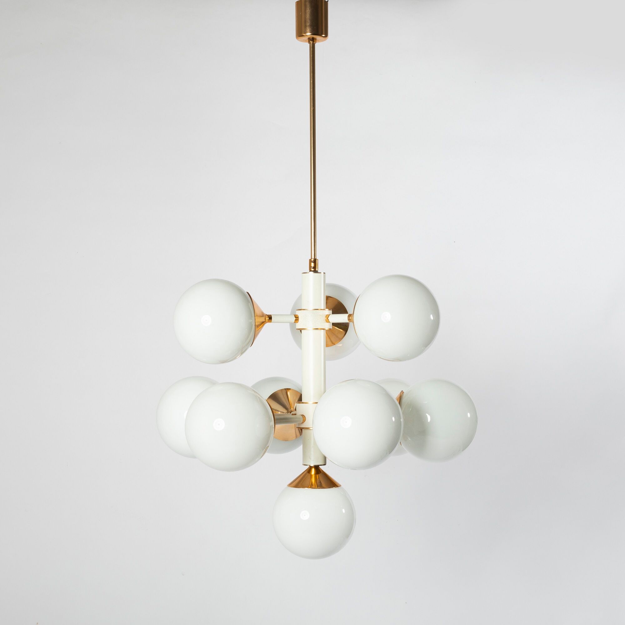 Sputnik chandelier by Szarvasi, Hungary, 1970s