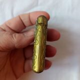 Ancien pyrogène émail cloisonné boite allumettes collection fumeur