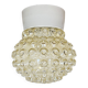 Vintage White Porcelain Ceiling Light, 1970s