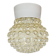 Vintage White Porcelain Ceiling Light, 1970s